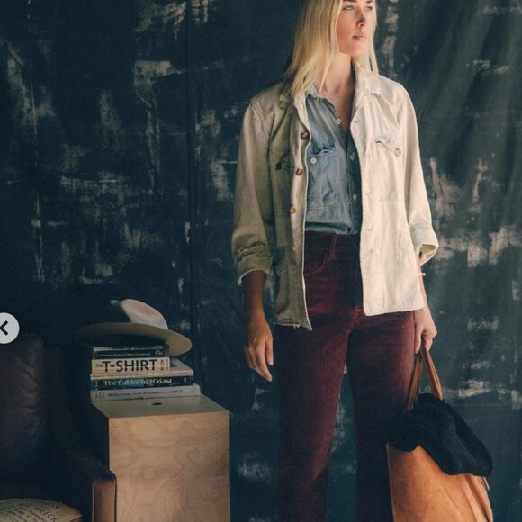 imogene + willie Amelia Corduroy Pant Blue 26 - Picture 5 of 8